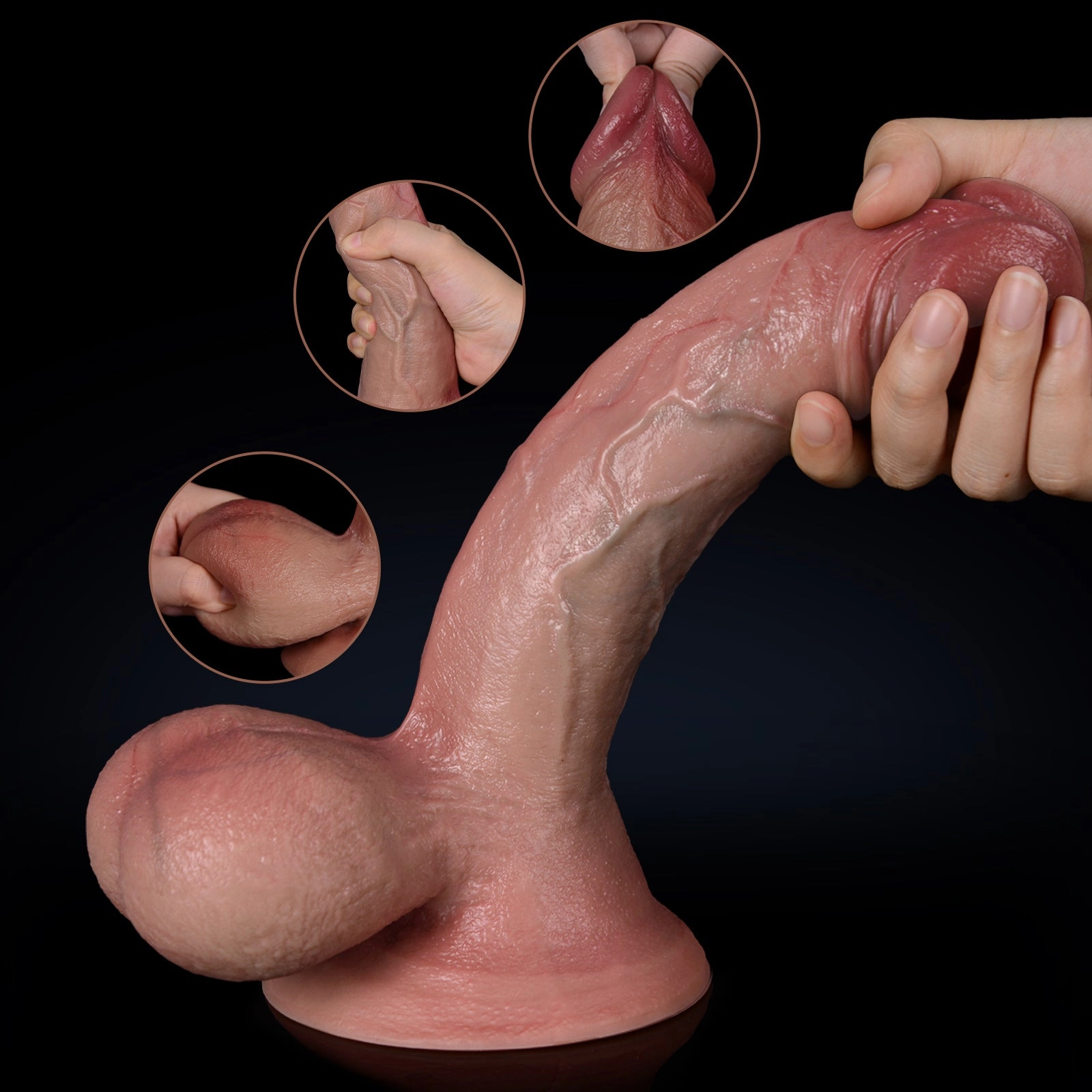 King of Hearts Ultra Soft Egg Dildo