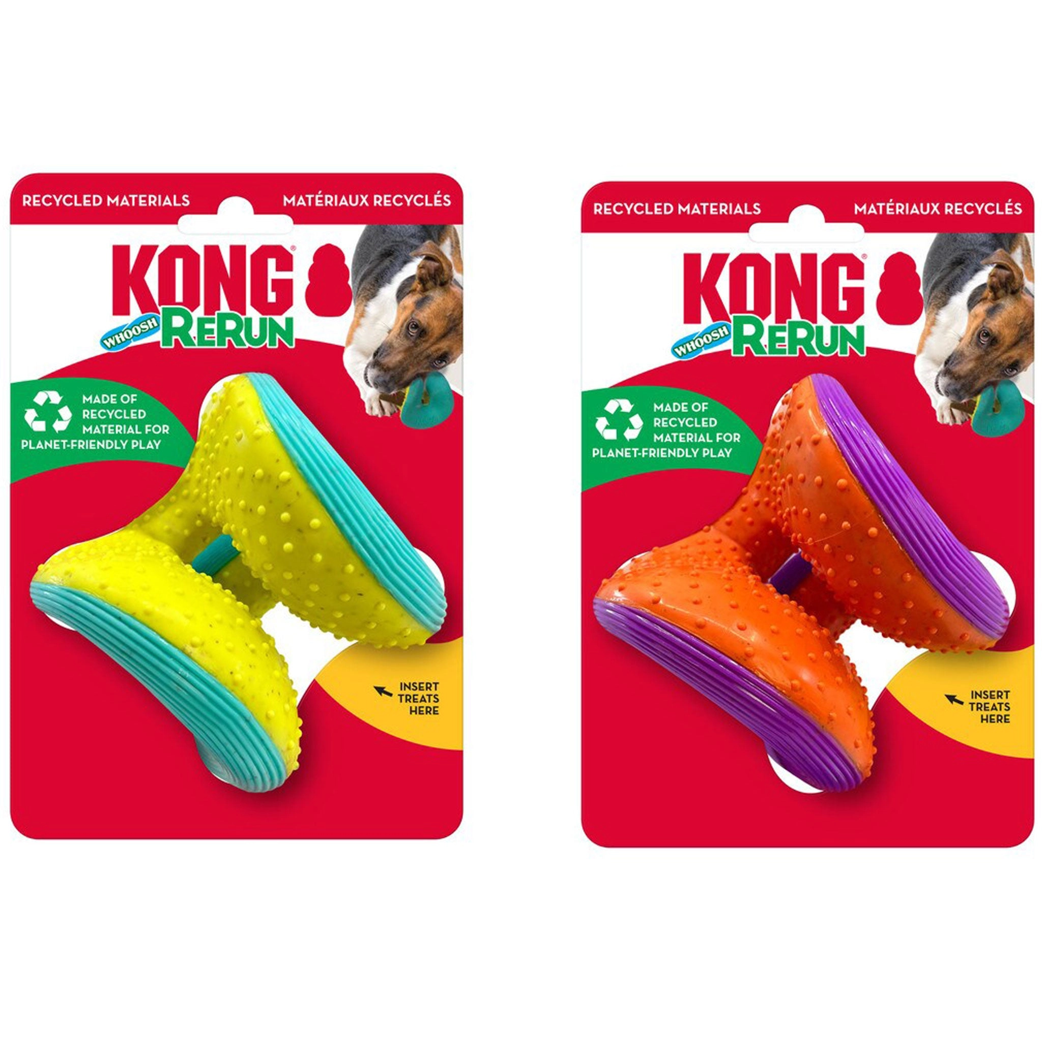 Kong Rerun Whoosh Ball Multi Dog Toys