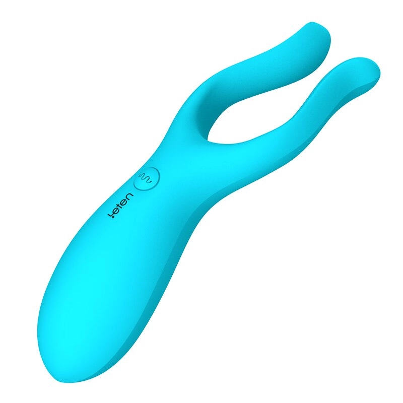Leten Multifunction Vibrator Penis Nipple Clamp Clitoris Massager Anal Plug Stimulator Sex Toys for Women