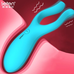 Leten Multifunction Vibrator Penis Nipple Clamp Clitoris Massager Anal Plug Stimulator Sex Toys for Women