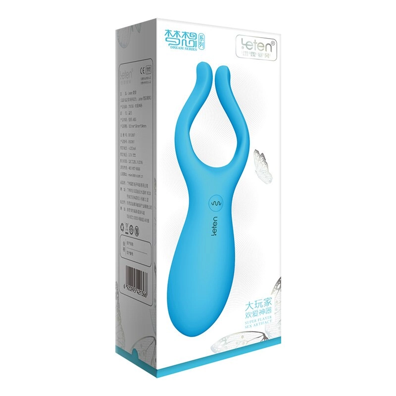 Leten Multifunction Vibrator Penis Nipple Clamp Clitoris Massager Anal Plug Stimulator Sex Toys for Women