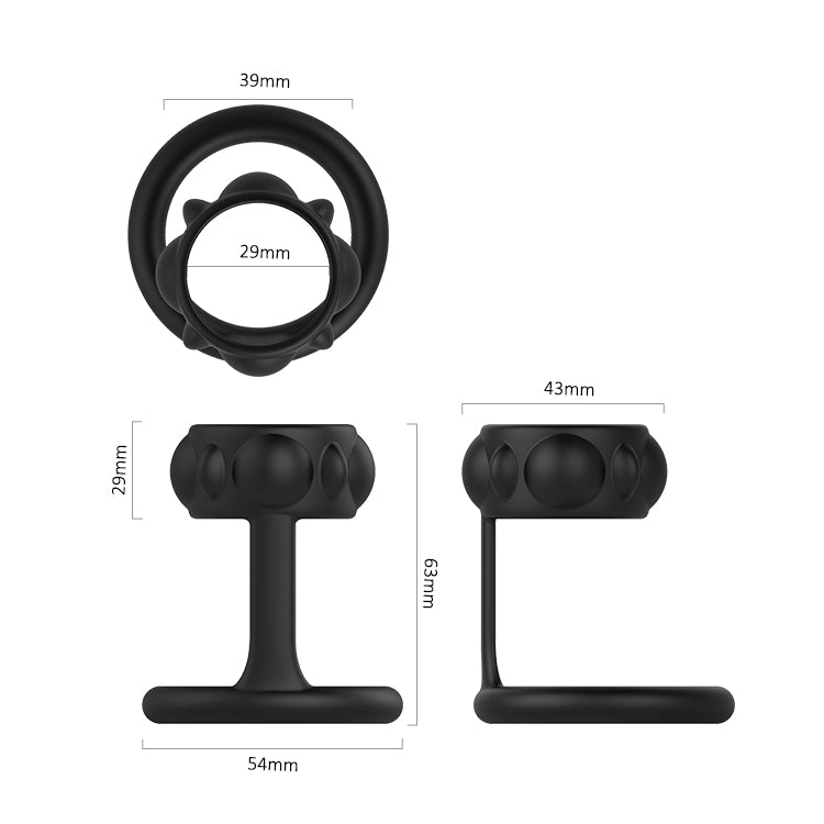 Lordeing Platinum Silicone Penis Ring Making More Intense Stimulation - Laphwing