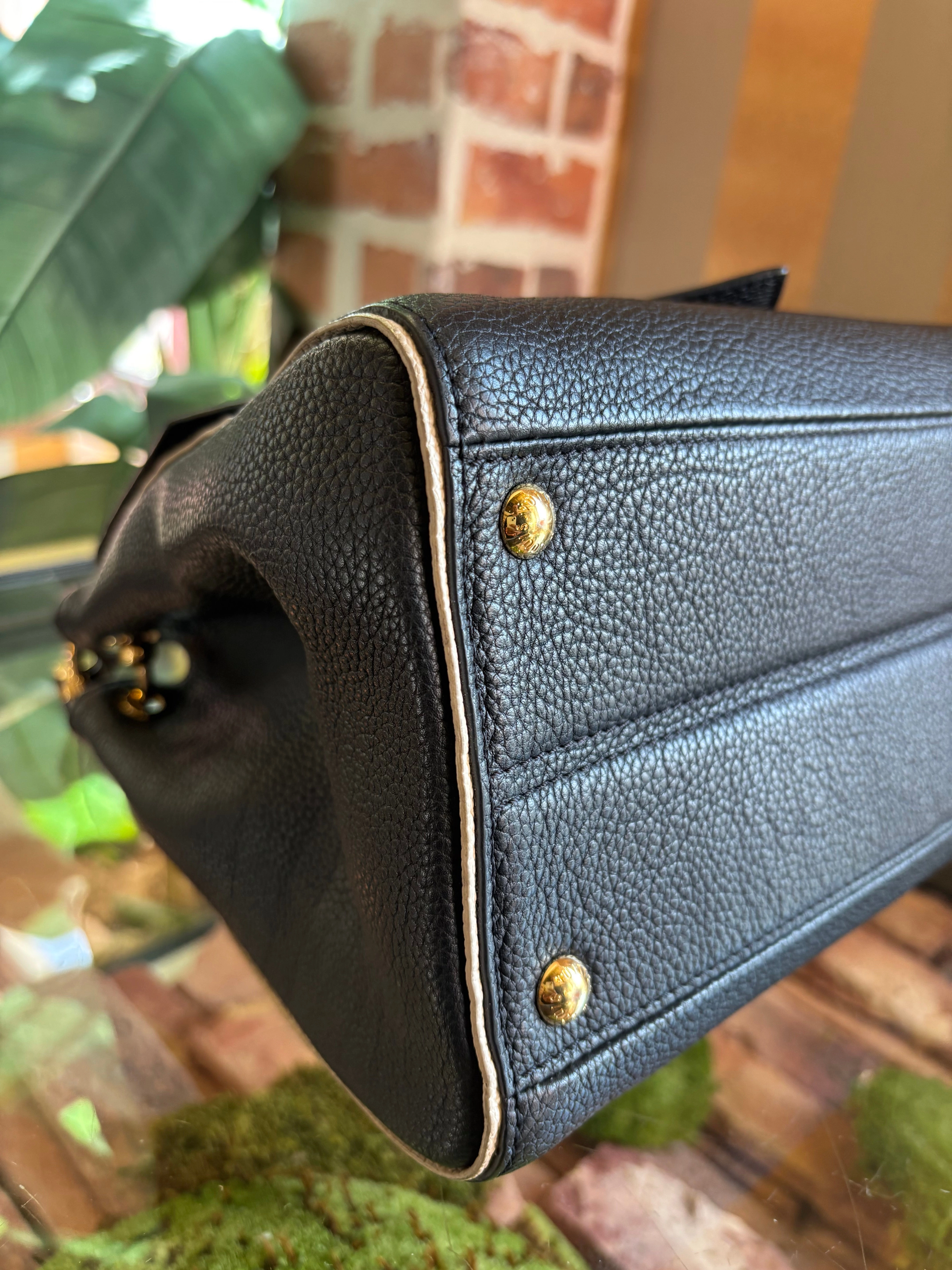 LOUIS VUITTON Monogram Double V Shoulder Bag