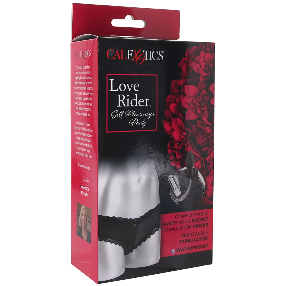 Love Rider Vibrating Panties in Black