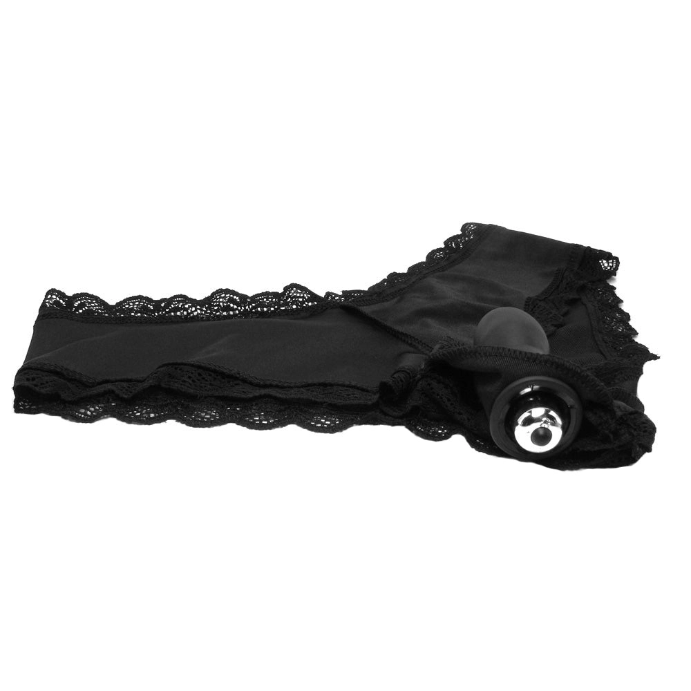 Love Rider Vibrating Panties in Black