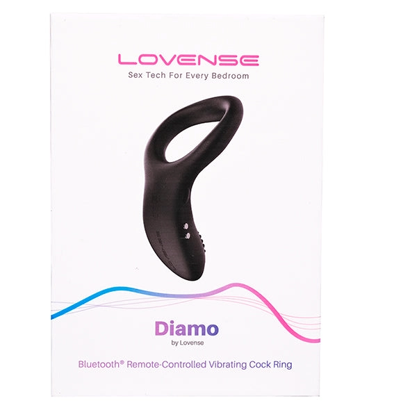 Lovense Diamo App Controlled Vibrating Cock Ring