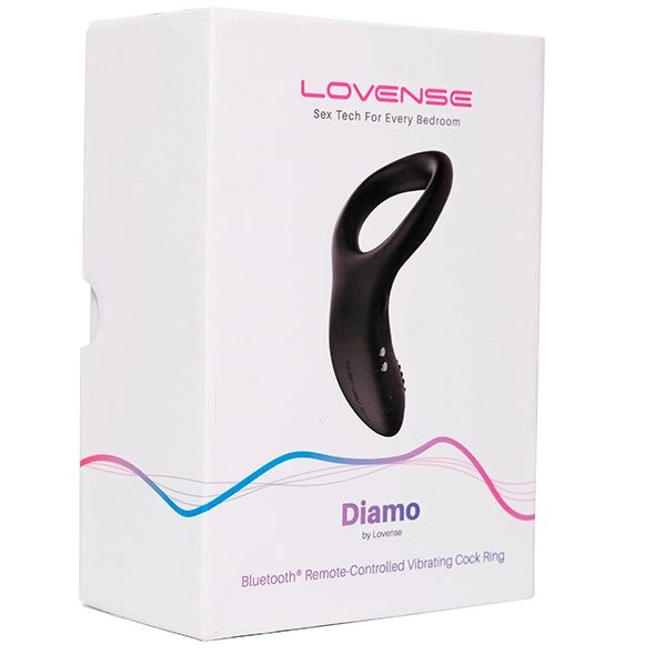 Lovense Diamo App Controlled Vibrating Cock Ring
