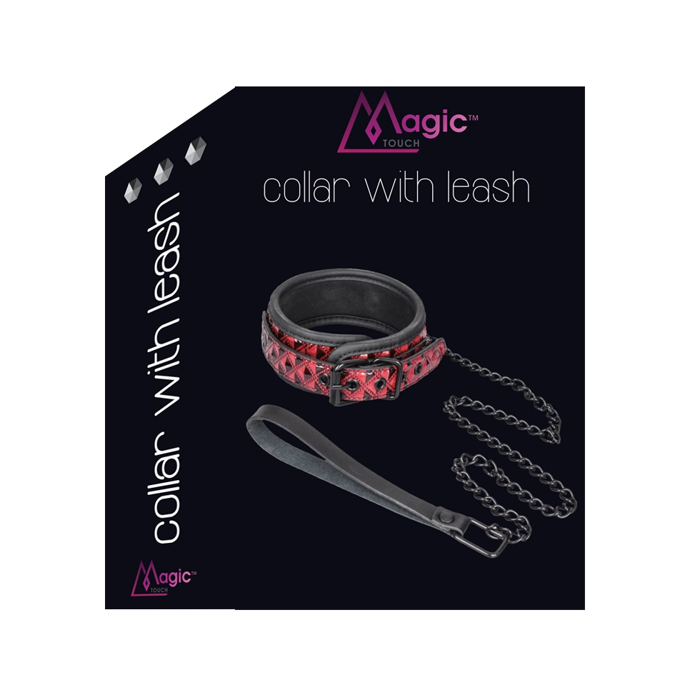 Magic Touch Fun Collar With Leash