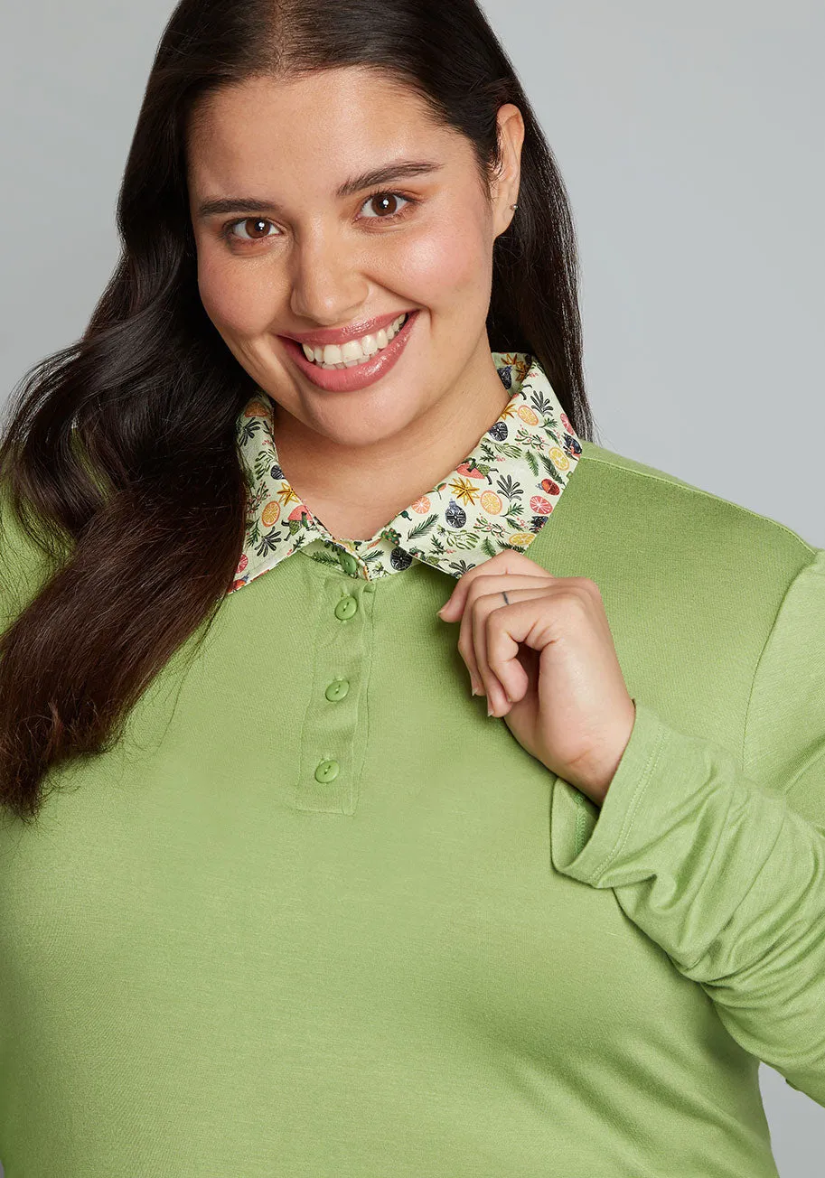 ModCloth X Retrolicious Can't Wait To Celebrate Knit Top