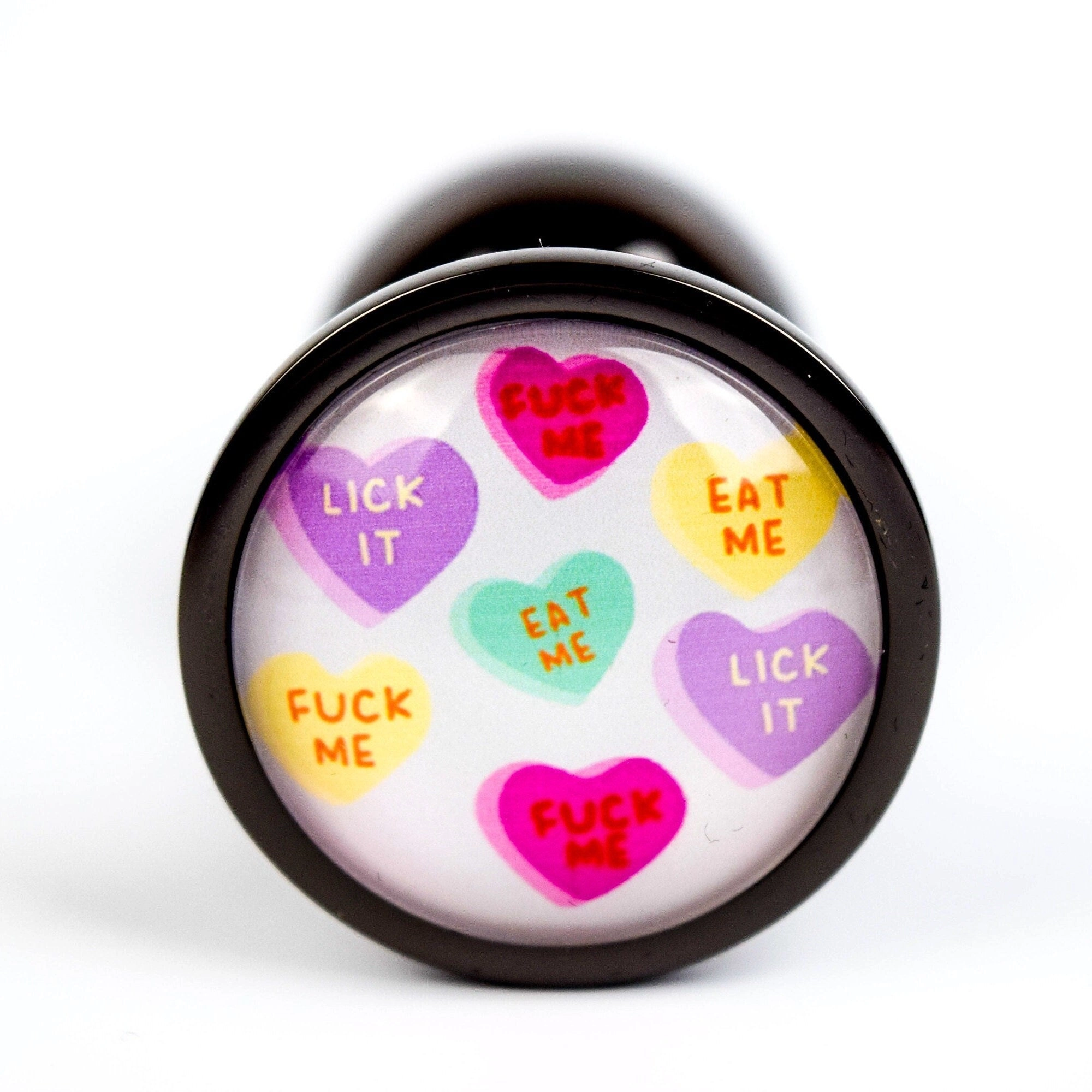 Naughty Conversation Hearts Butt Plug