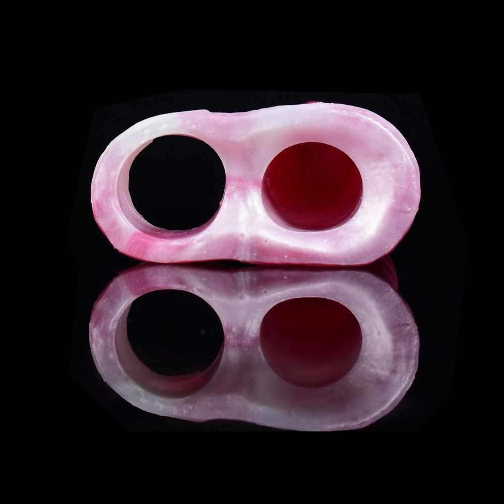 Night Fury 6.8 Dragon Penis Sleeve Extender With Clear Stimulating Texture Design - Laphwing
