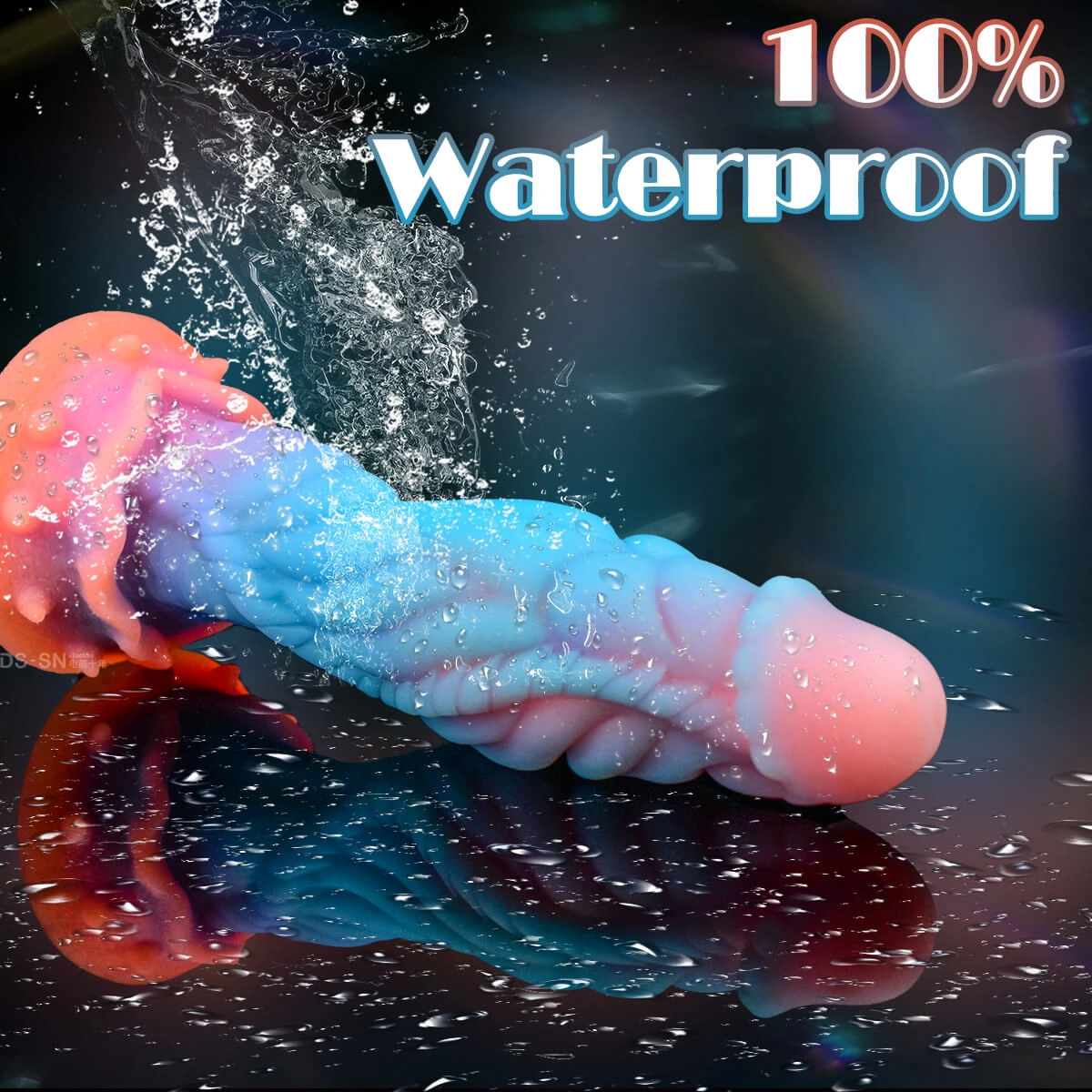 Nightdemon 9.1“ Huge Luminous Dildo With Realistic Glans - Laphwing