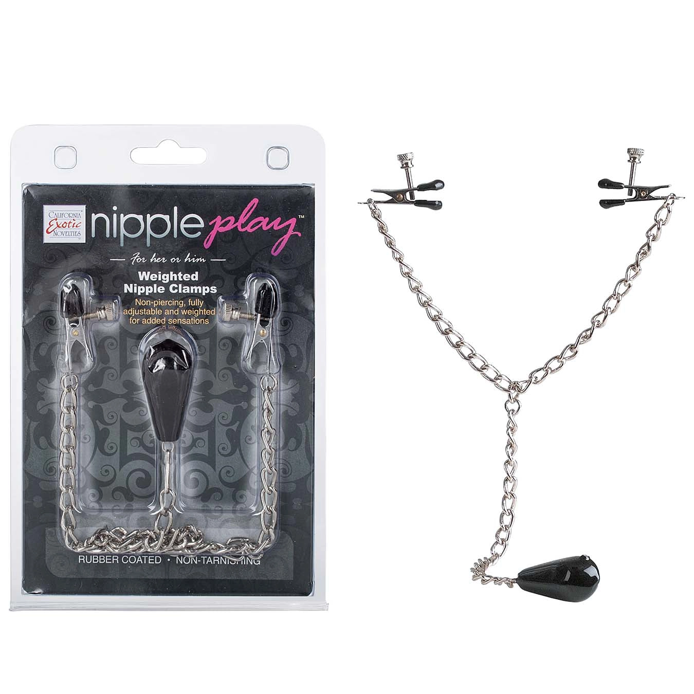 Nipple Play Weighted Nipple Clamps