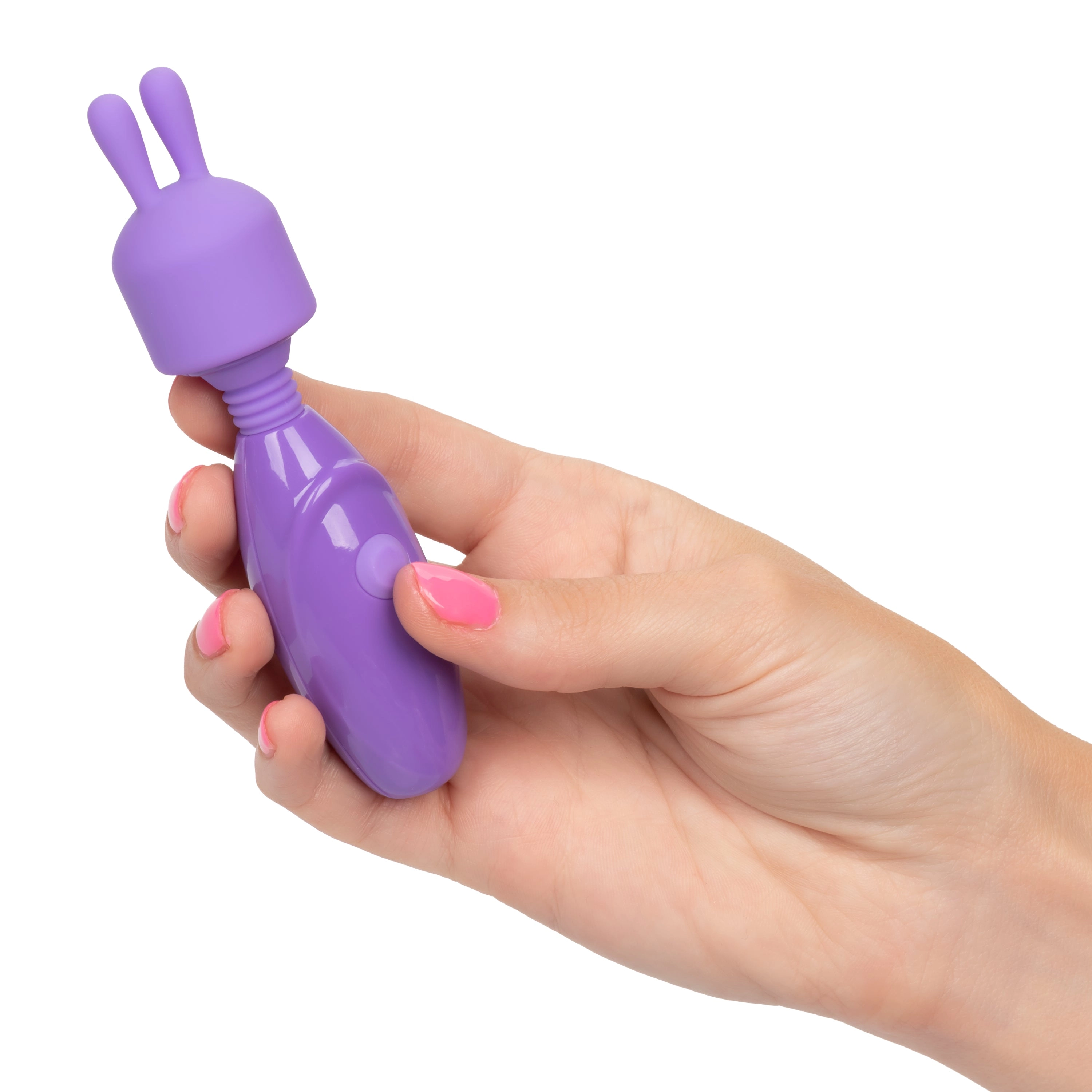 Olivia Mini Massager Kit: 3 Vibrations, 2 Attachments, Waterproof Fun!