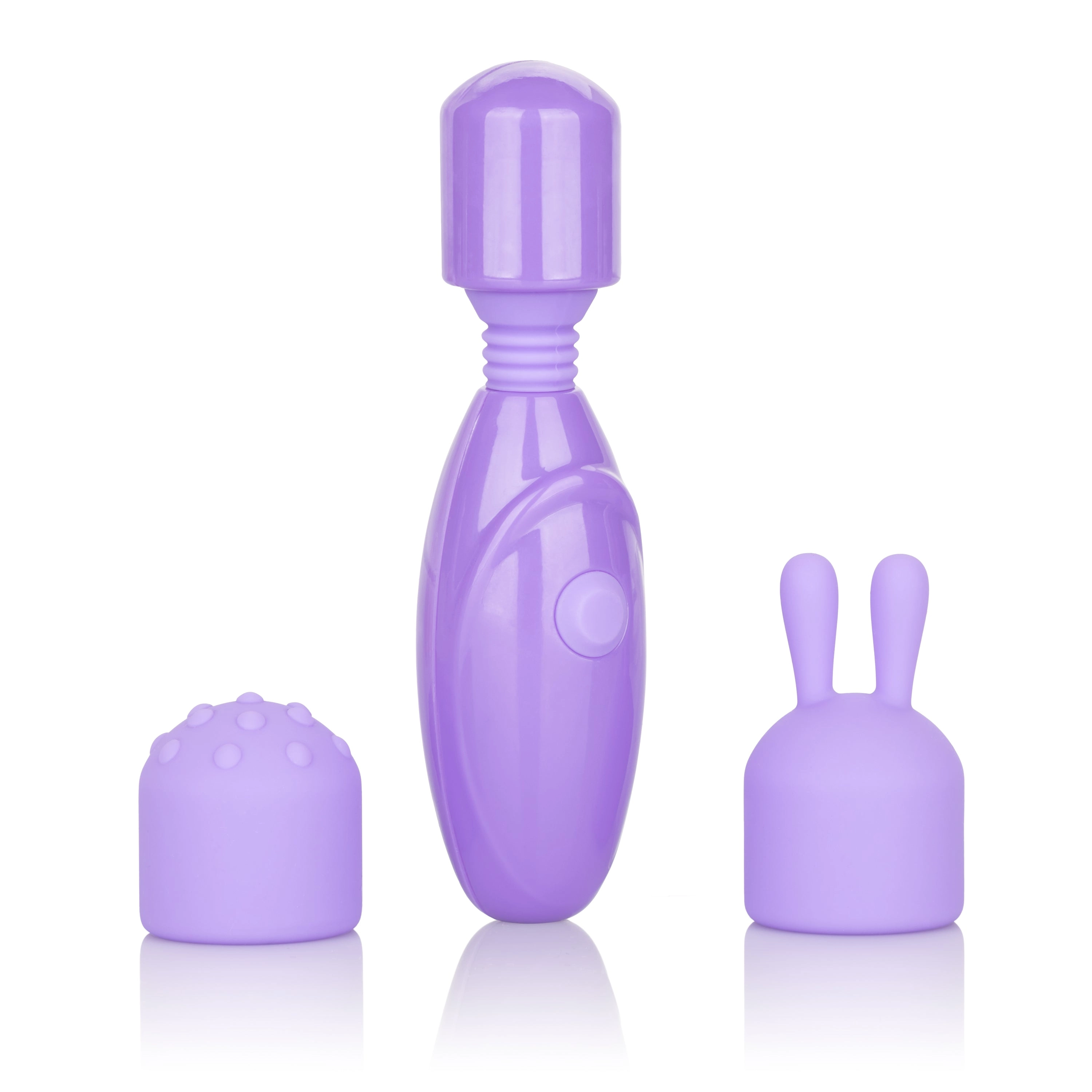 Olivia Mini Massager Kit: 3 Vibrations, 2 Attachments, Waterproof Fun!
