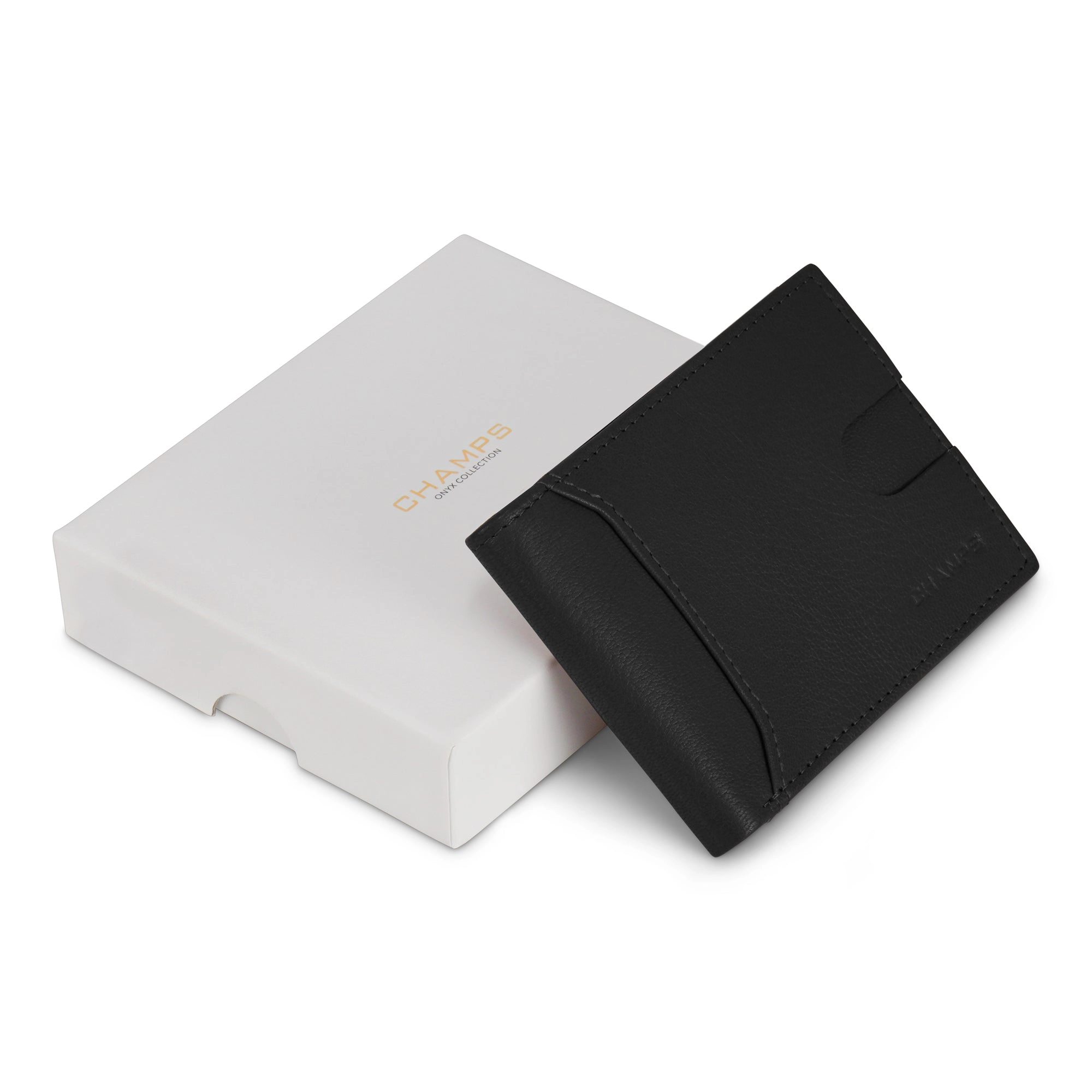 Onyx / Leather Access Bi-Fold Wallet *Drop Ship*