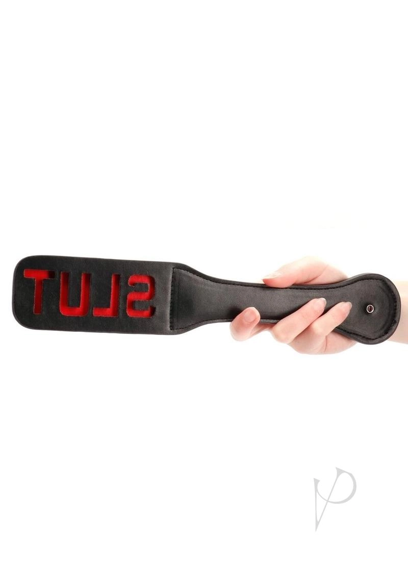 Ouch! Leather Paddle Slut