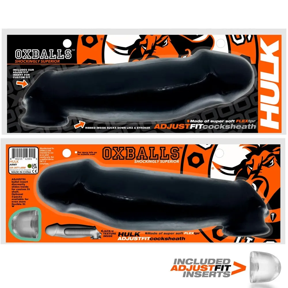 Oxballs Hulk Cocksheath - Black