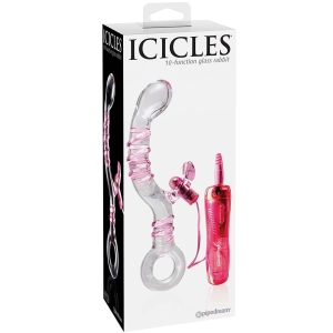 Pipedream - Icicles No.16 - 10 Function Vibrating Glass Rabbit - 9