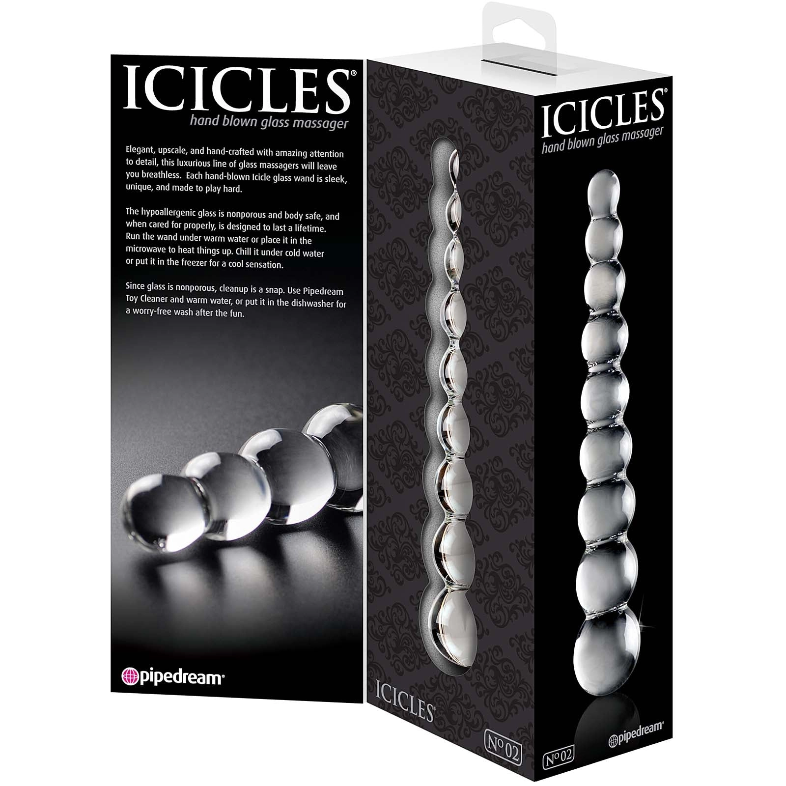 Pipedream - Icicles No.2 - Clear 8.5