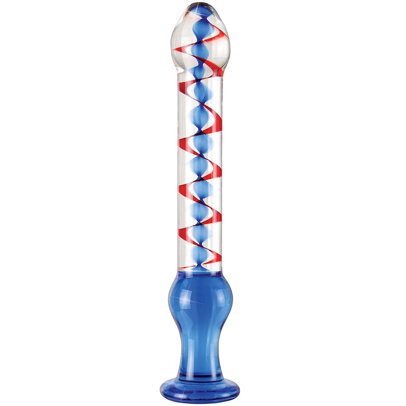 Pipedream - Icicles No.22 - Red & Blue Swirl 8.75