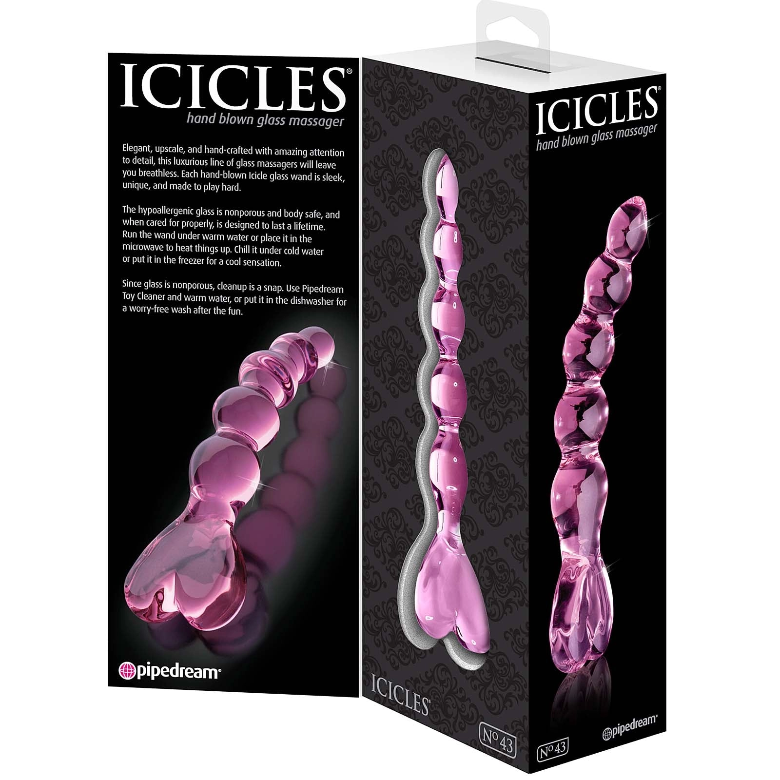 Pipedream - Icicles No.43 - Heart Shaped - Pink 8