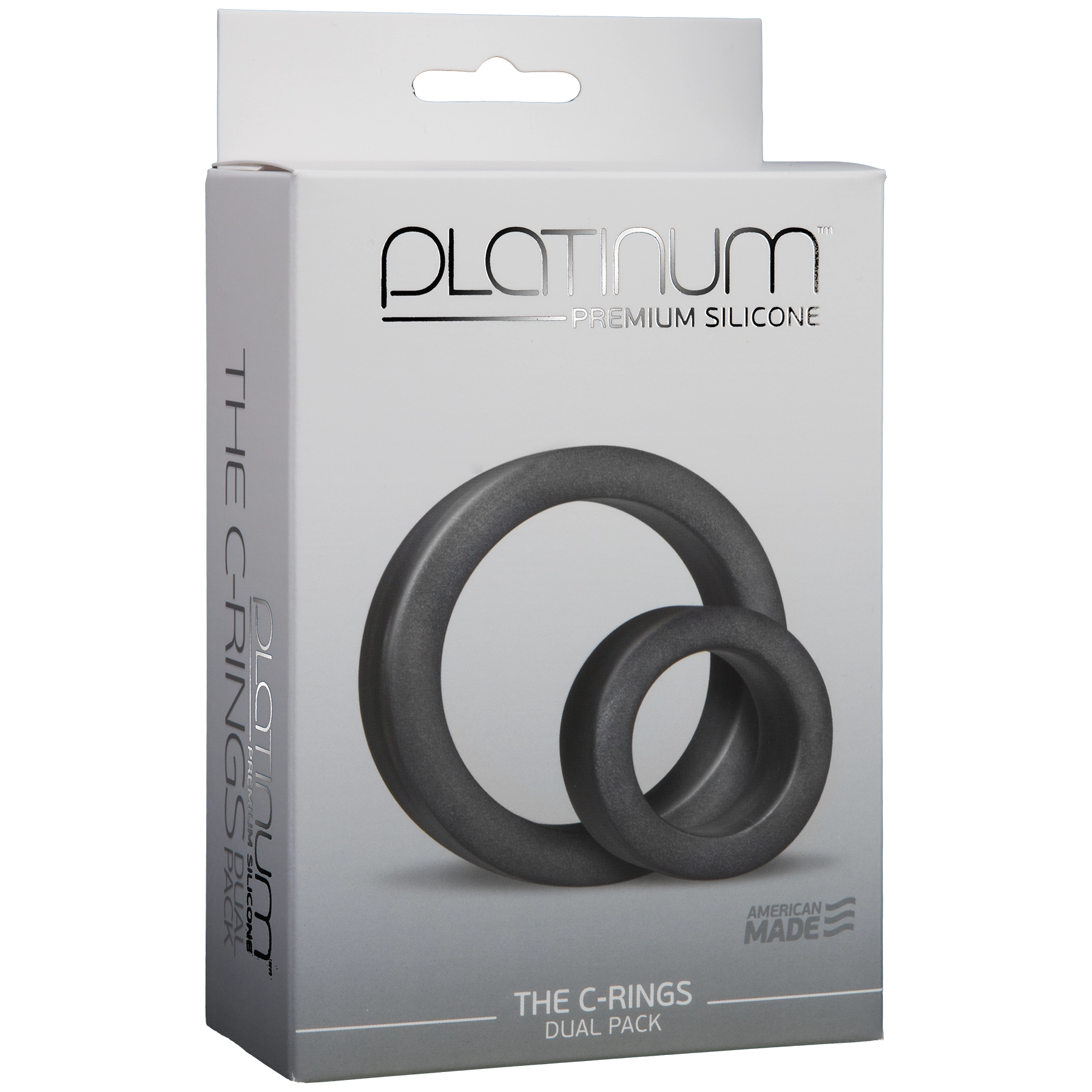 Platinum Premium Silicone - The C-Rings - Charcoal