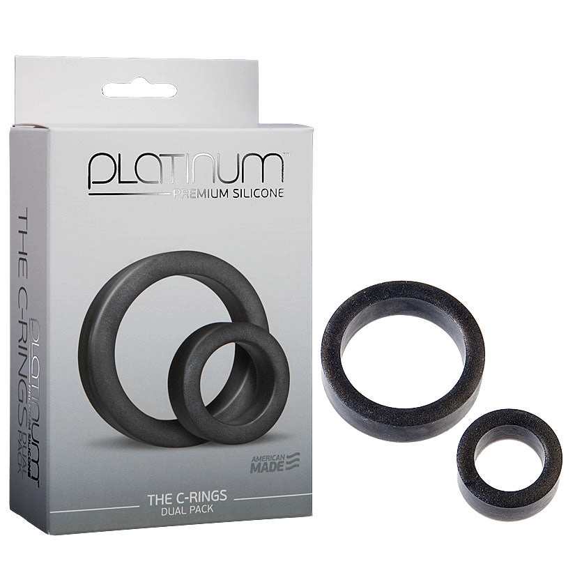 Platinum Premium Silicone - The C-Rings - Charcoal
