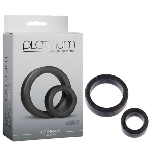 Platinum Premium Silicone - The C-Rings - Charcoal