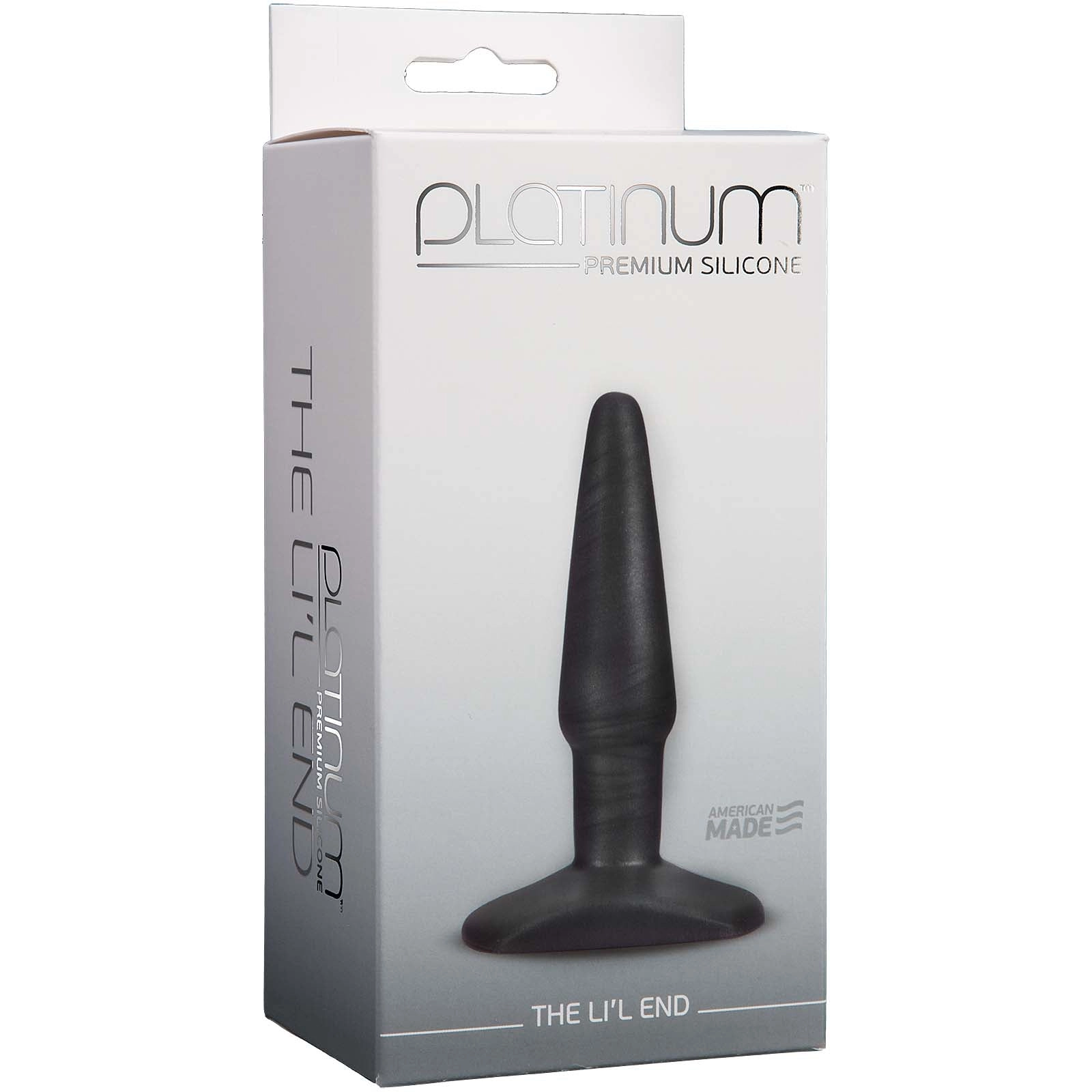 Platinum Premium Silicone - The Li'l End - Charcoal