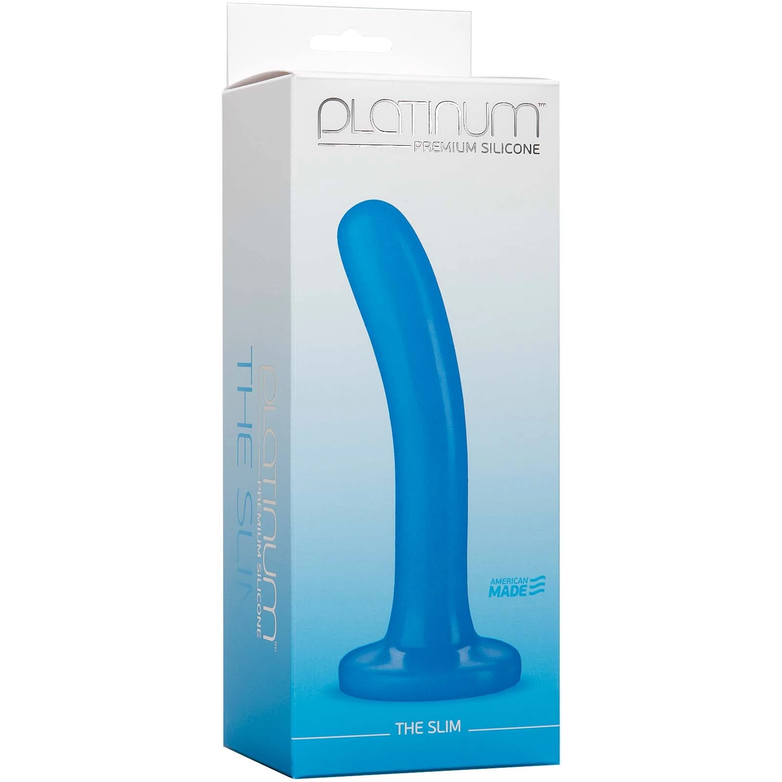 Platinum Premium Silicone - The Slim - Blue