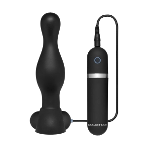 Platinum – The Delight Vibrating Plug – Black