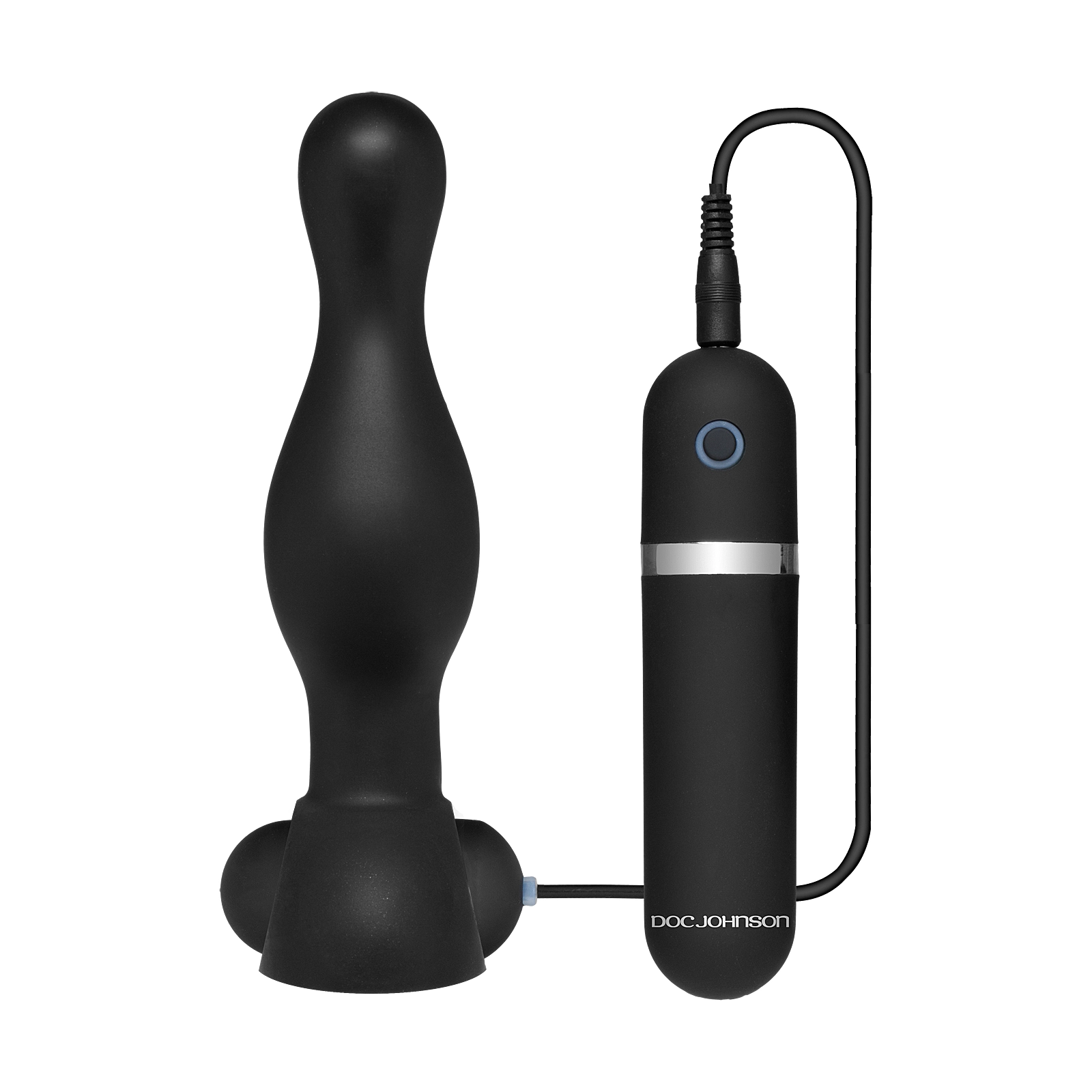 Platinum – The Delight Vibrating Plug – Black