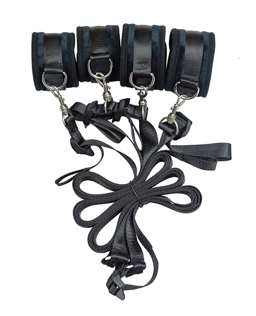 Punishment 5 Pc Bed Wrist & Ankle Restraints