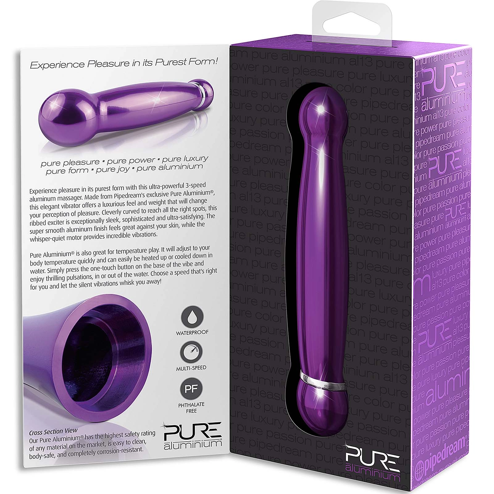 Pure Aluminium Medium-Purple