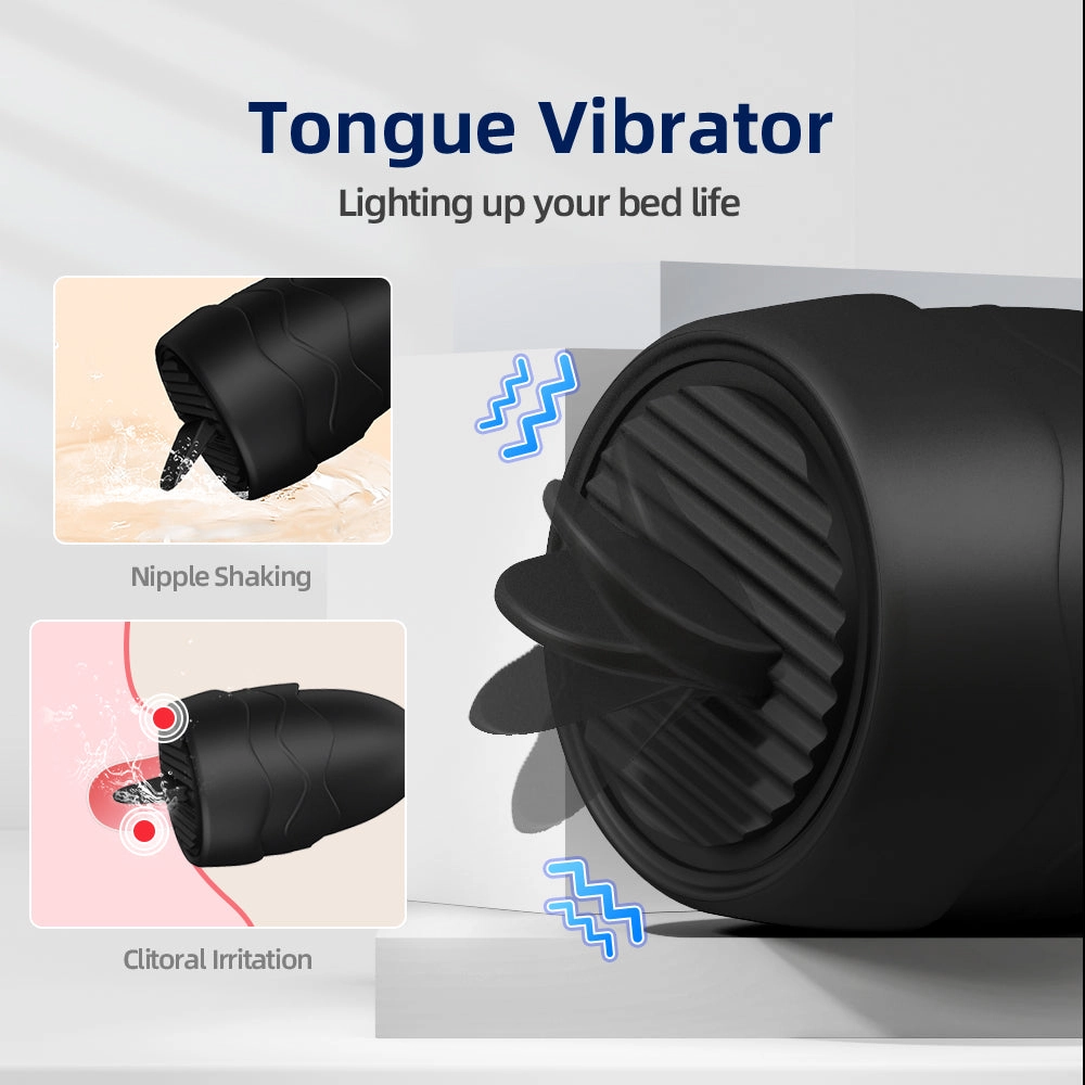 QUTOYS Vibrating Nipple Clamps with 10 Different Modes