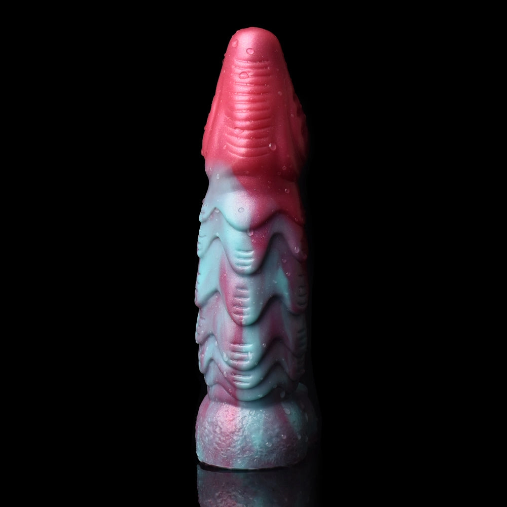 Rainbow Tentacle 8.3 Penis Sleeve Extender With Soft Liquid Silicone Material - Laphwing