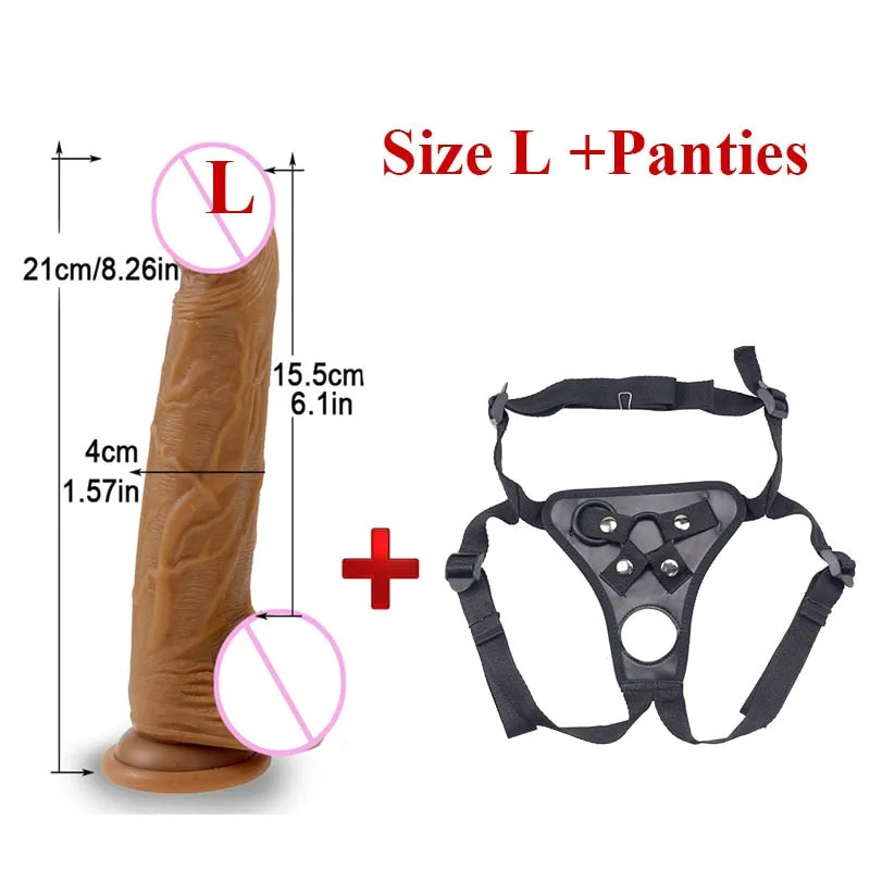 Realistic Dildo Huge Big Penis With Suction Cup Sex Toys for Woman Strapon Female Masturbation