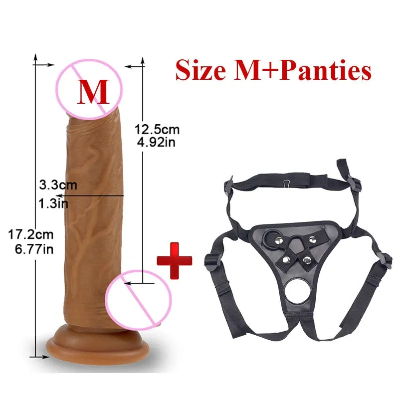 Realistic Dildo Huge Big Penis With Suction Cup Sex Toys for Woman Strapon Female Masturbation