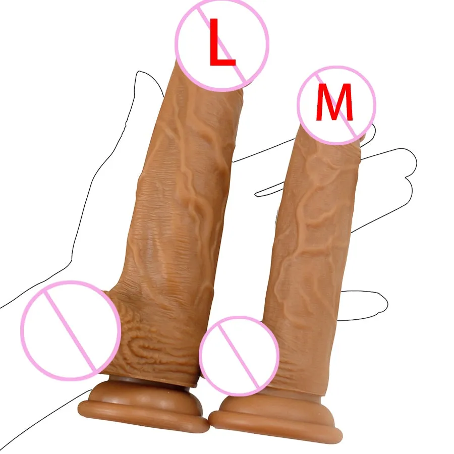 Realistic Dildo Huge Big Penis With Suction Cup Sex Toys for Woman Strapon Female Masturbation