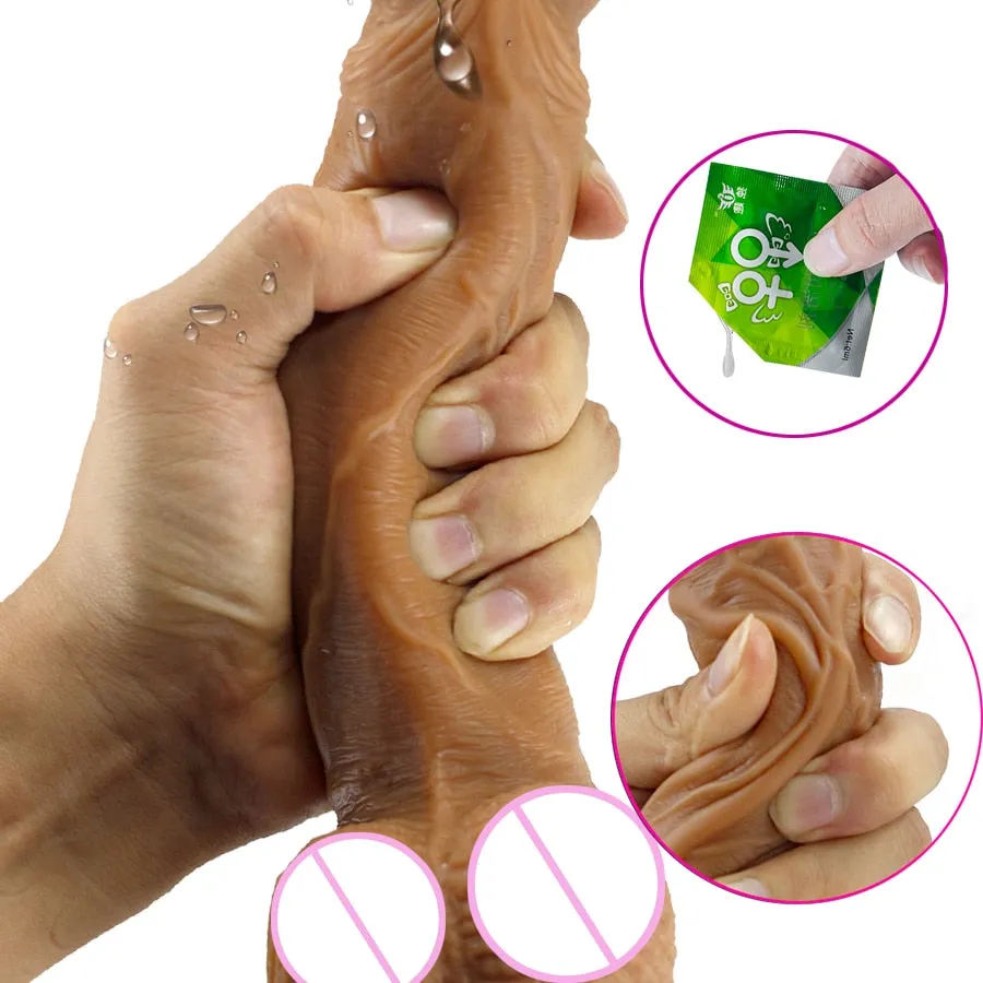 Realistic Dildo Huge Big Penis With Suction Cup Sex Toys for Woman Strapon Female Masturbation