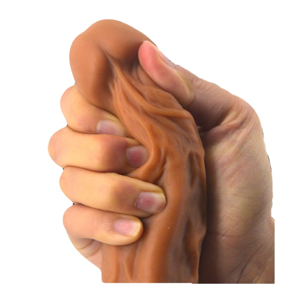 Realistic Dual Density Silicone 6 Inch Dildo