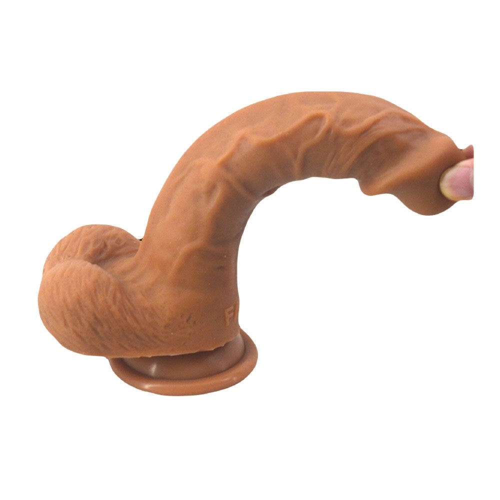 Realistic Dual Density Silicone 6 Inch Dildo