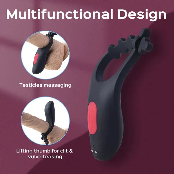 Ringkle - Stretchy Vibrating Penis Ring Scrotum Massager