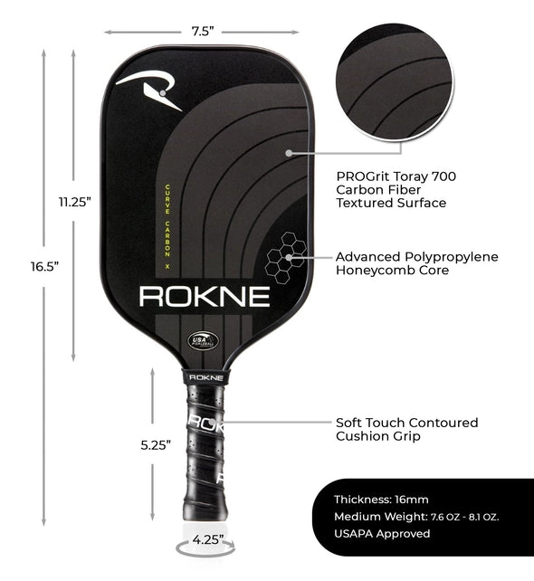 Rokne Curve Carbon X Paddle