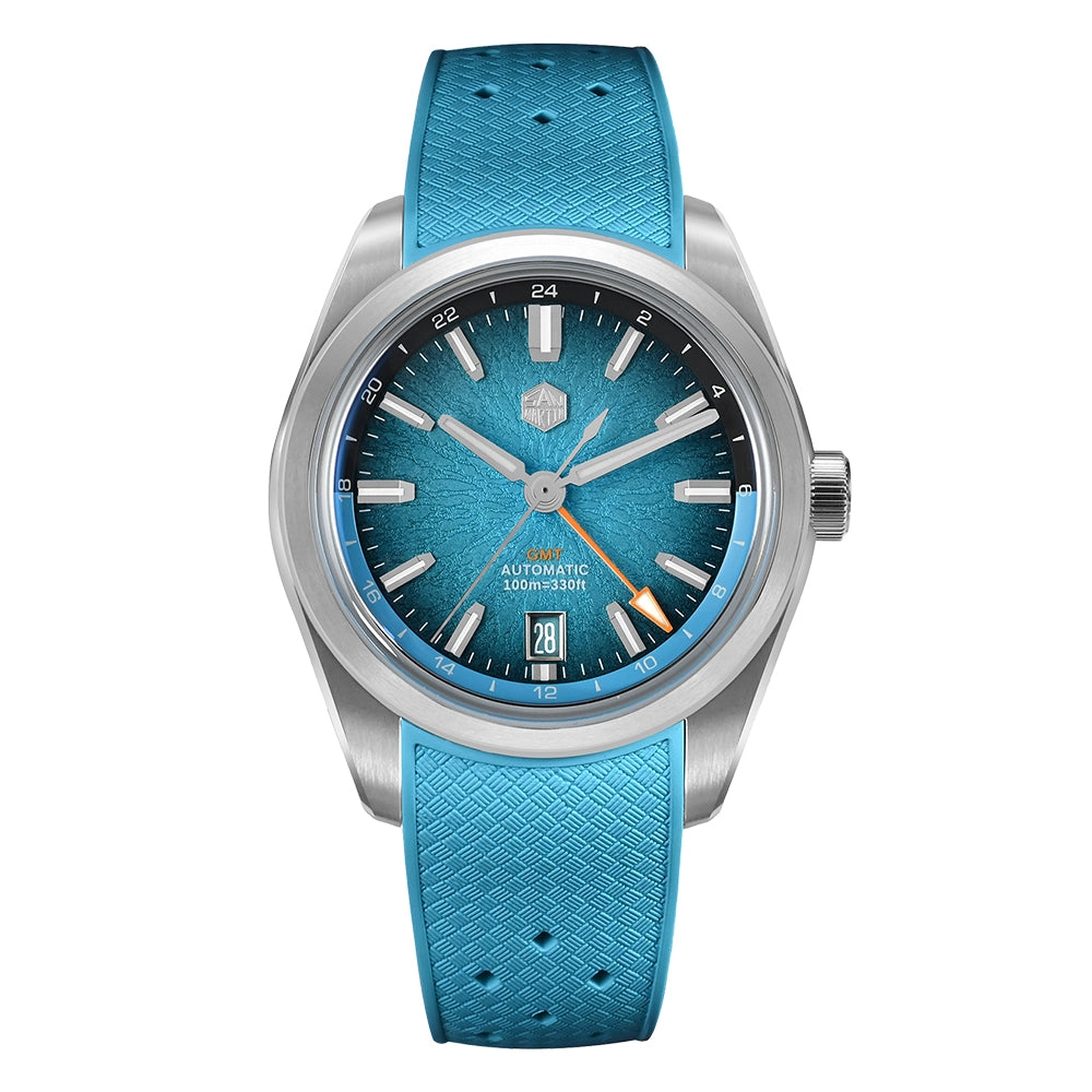 San Martin Miyota 9075 GMT 39mm Watch SN0144