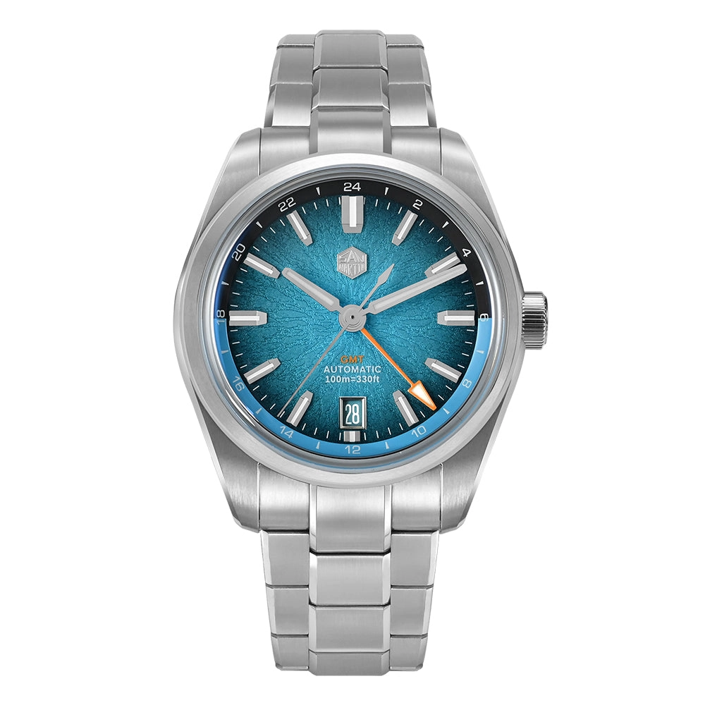San Martin Miyota 9075 GMT 39mm Watch SN0144