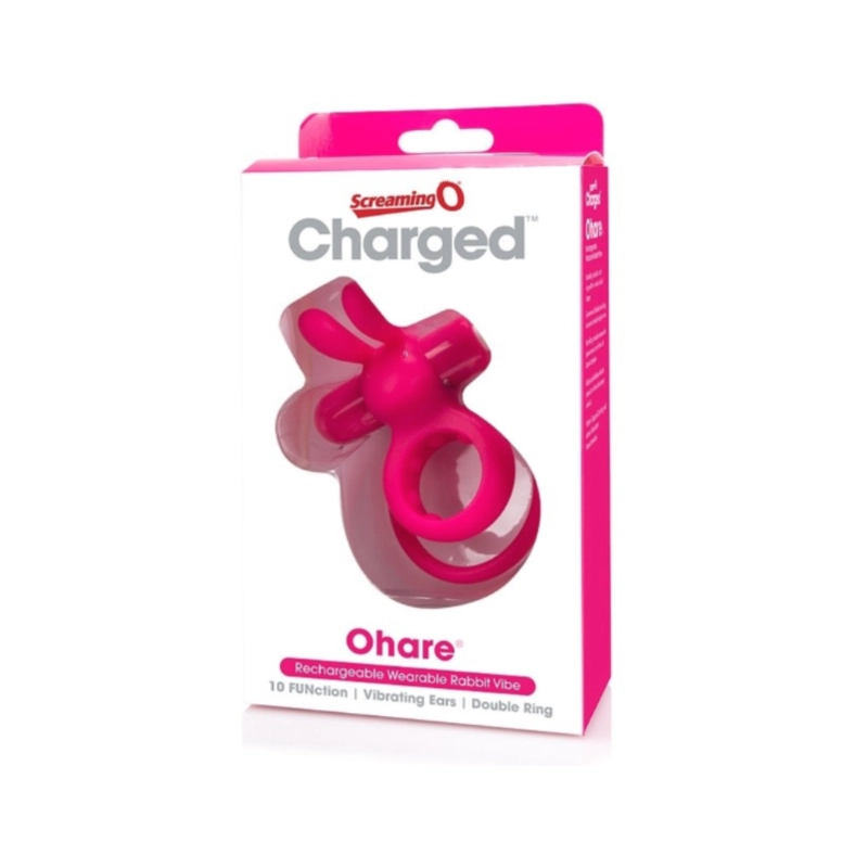 Screaming O CHARGED Ohare Vooom Vibrating Cock Ring With Removable Bullet