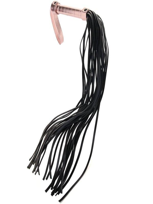 Sex & Mischief Brat Flogger Rose Gold/Black