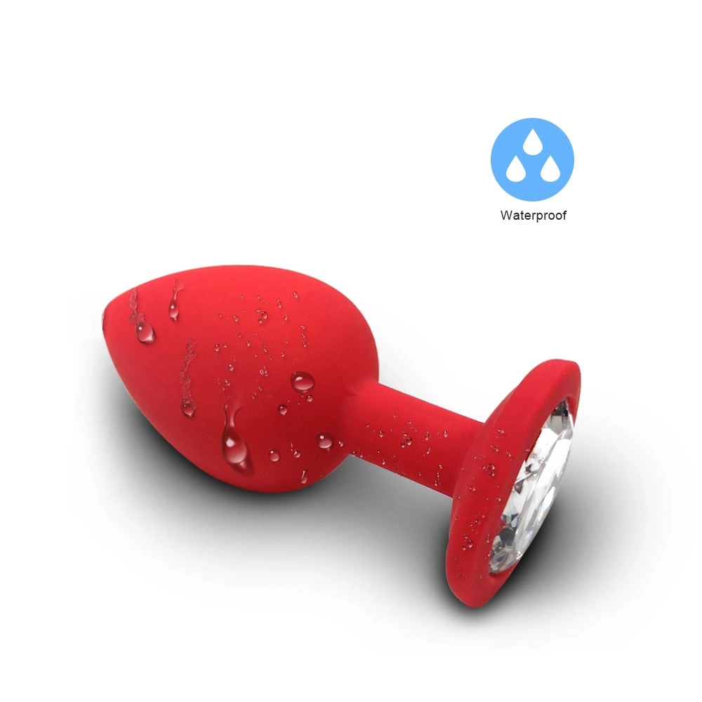 Silicone Anal Plug Vagina Clitoris Bullet Vibrator Erotic Toys Gay Sex Toys for Men Women